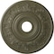 Ekena Millwork Vienna Ceiling Medallion (Fits Canopies up to 6 1/2"), 20"OD x 3 1/2"ID x 1 1/2"P, Painted Turtle CM20VIPTF - alternate 1